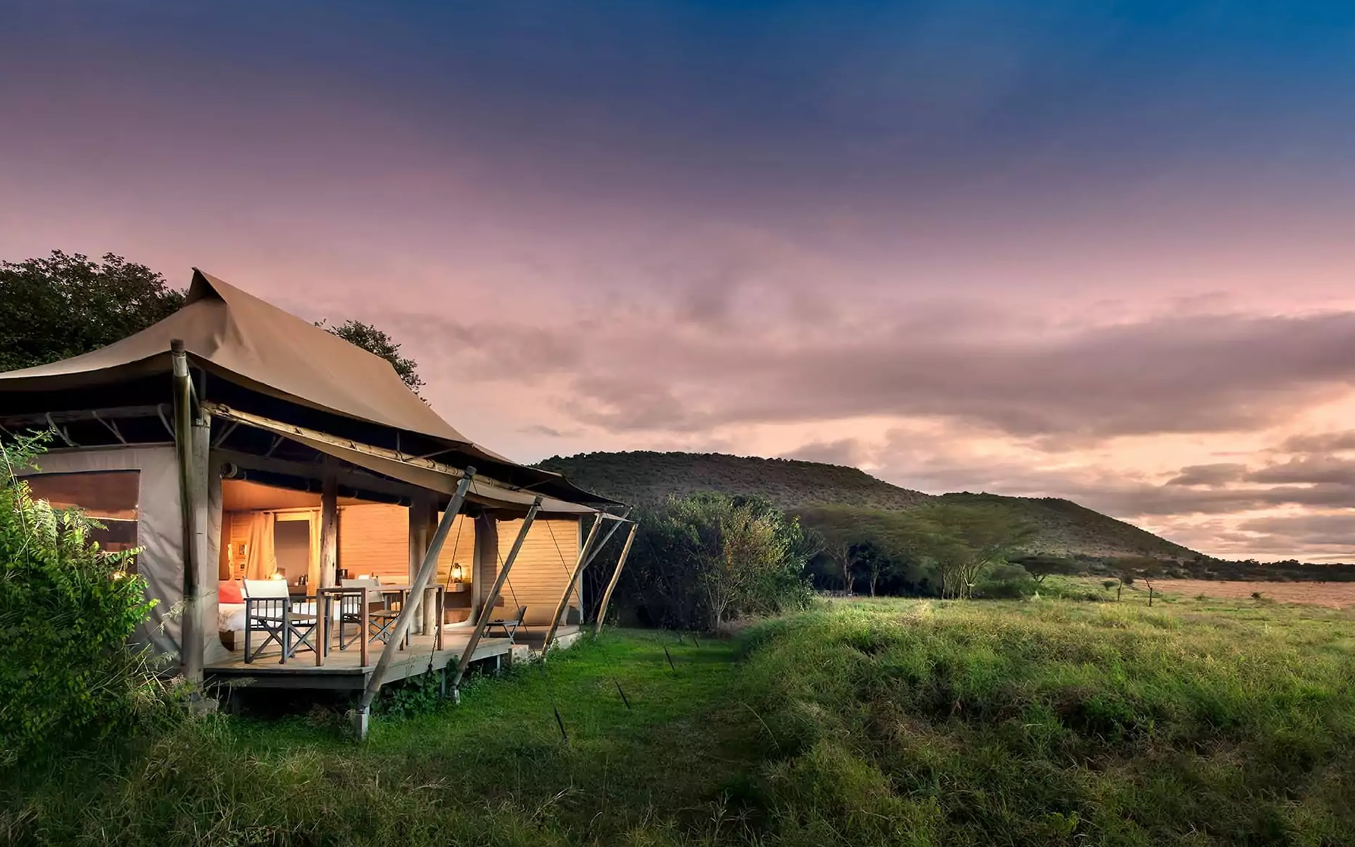 kichwa tembo tented camp